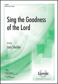 Sing the Goodness of the Lord SAB choral sheet music cover Thumbnail